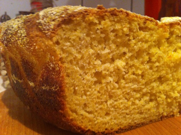 Пшенично-кукурузный хлеб